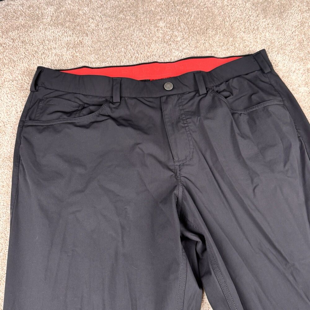 Redvanly Kent Pants Black Stretch Golf Performance Flex Trouser 31” Men's Large